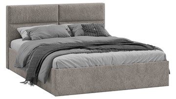Спальная кровать Глосс Тип 1 (Микровелюр Wellmart Latte) в Армавире