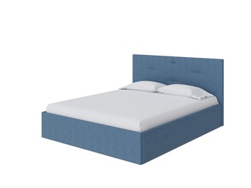 Двуспальная кровать Mono 180х200, Рогожка (Тетра Голубой) в Сочи