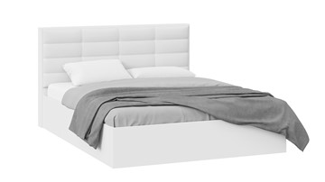 Двуспальная кровать с подъемным механизмом Агата тип 1 (Белый) в Краснодаре