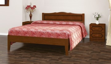 Спальная кровать Карина-7 (Орех) 160х200 в Армавире