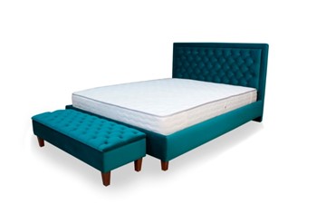 Кровать без механизма 1,5-спальная с высокими ножками Грета 1500х2150 мм в Краснодаре