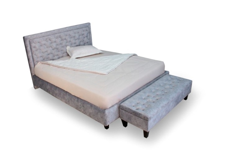 Кровать без механизма с высокими ножками Альба 1300х2150 мм в Краснодаре - изображение 2