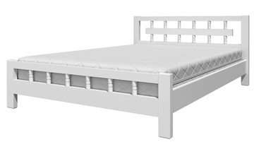 Спальная кровать Натали-5 (Белый Античный) 90х200 в Сочи - предосмотр