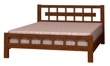 Односпальная кровать Натали-5 (Орех) 120х200 в Краснодаре