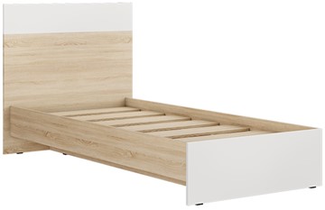 Кровать с основанием Кр-44 Лайт 90х200 Дуб Сонома/Белый в Армавире