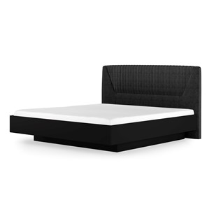 Кровать с механизмом 2х-спальная Марсель-11 (Черный, ткань Fenix black) 1600 в Сочи