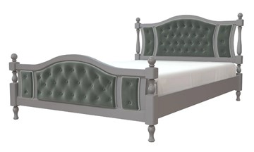 Спальная кровать Жасмин (Антрацит) 160х200 в Краснодаре