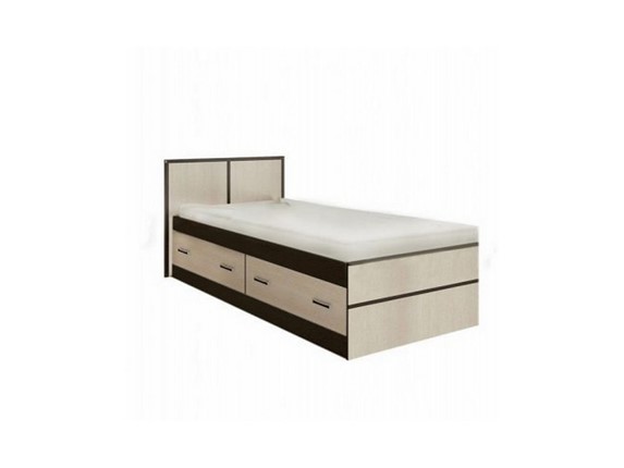 Кровать односпальная Сакура 900 с ящиками в Армавире - изображение