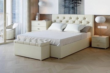 Кровать в спальню Кристалл 2 1200х1900 с подъёмным механизмом в Краснодаре - предосмотр