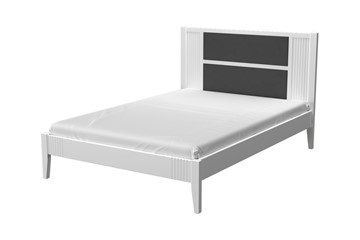 Спальная кровать Бетти из массива сосны (Белый Античный) 140х200 в Краснодаре