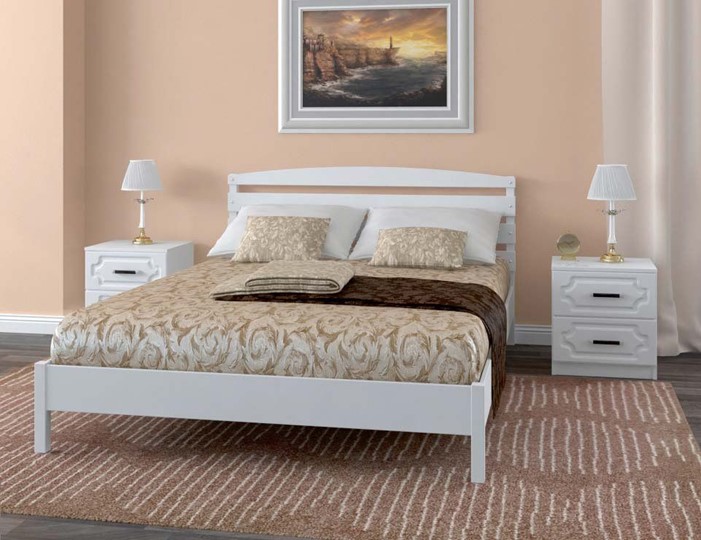 Полуторная кровать Камелия-1 (Венге) 140х200 в Сочи - изображение 1