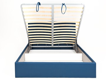 Спальная кровать Кристалл Эко 1400х2000 с подъёмным механизмом в Армавире - предосмотр 6
