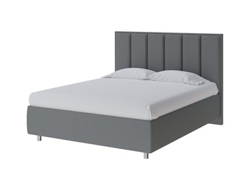 Кровать в спальню Routa 140х200, Рогожка (Savana Grey (серый)) в Армавире