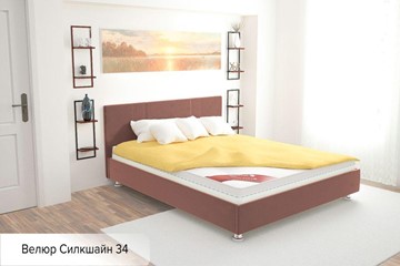 Полутороспальная кровать Вена 140х200 (с основанием) в Сочи - предосмотр 1