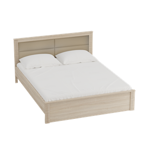 Кровать с основанием Элана 1800, Дуб сонома в Сочи