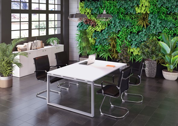Мебель для персонала Metal System Style (Серый/Белый) в Армавире - изображение