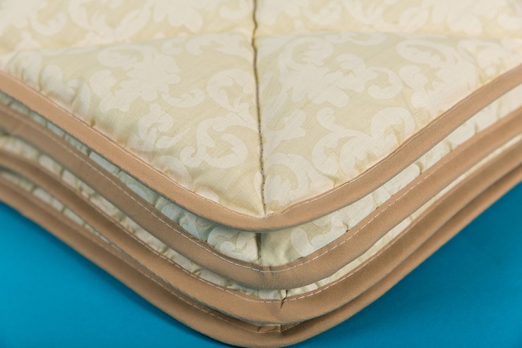 Одеяло всесезонное полутороспальное Шерсть & Хлопок в Краснодаре - изображение 1