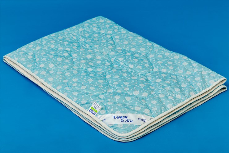 Одеяло легкое полутороспальное Хлопок &  Лен в Армавире - изображение 2
