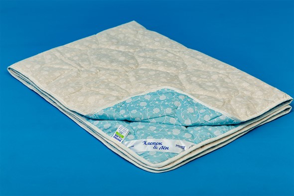 Одеяло легкое двуспальное Хлопок &  Лен в Краснодаре - изображение