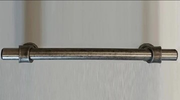 Ручка-скоба (128 мм), античное серебро Прованс в Армавире