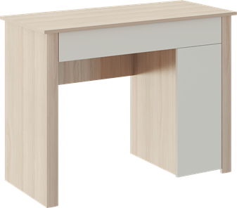 Косметический стол Глэдис М28 (Шимо светлый/Белый текстурный) в Армавире - предосмотр