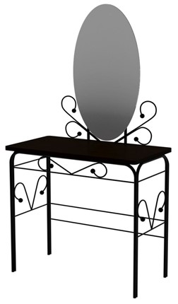 Дамский столик черный, венге в Новороссийске - изображение