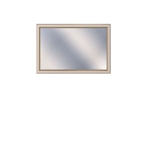 Зеркало настенное Сиена, Бодега белый / патина золото, 92х52 в Новороссийске
