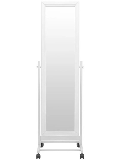 Зеркало напольное в гардероб BeautyStyle 27 (135х42,5см) Белое в Армавире - изображение 1