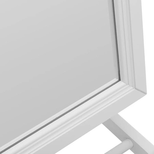 Зеркало напольное в гардероб BeautyStyle 27 (135х42,5см) Белое в Армавире - изображение 3