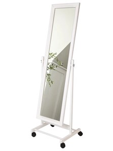 Зеркало напольное в гардероб BeautyStyle 27 (135х42,5см) Белое в Краснодаре - предосмотр 6