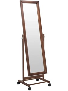 Зеркало напольное в гардероб BeautyStyle 27 (135х42,5см) Средне-коричневый в Новороссийске