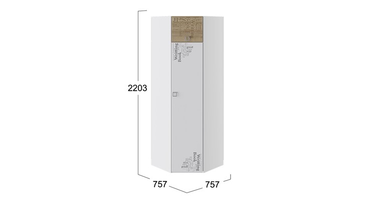 Угловой шкаф Оксфорд (ТД-139.07.23) в Армавире - изображение 2