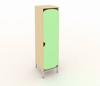 Шкаф для детской одежды МГрупп ШГС3М (Зеленый) в Сочи
