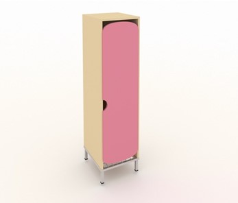 Детский шкаф на ножках МГрупп ШГС4М (Розовый) в Сочи