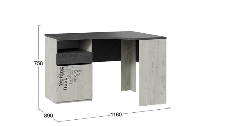 Детский угловой стол Оксфорд-2 ТД-399.15.03 в Армавире - изображение 5