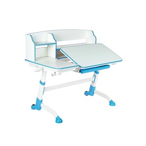 Детский стол-трансформер Amare II Blue с надстройкой в Краснодаре - предосмотр 2