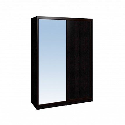 Шкаф 1600 Домашний Зеркало/ЛДСП, Венге в Краснодаре - изображение