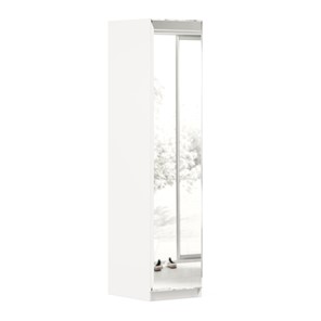 Шкаф распашной Айла с зеркалом ЛД 688.140.000, Белый, исполнение 1 в Армавире