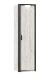 1-створчатый шкаф Техно с паспарту, Дуб крафт белый в Армавире