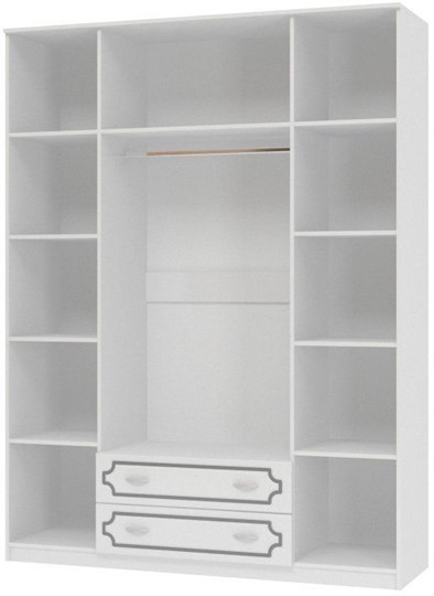 Шкаф четырехстворчатый Лак (Белый Жемчуг) в Армавире - изображение 1