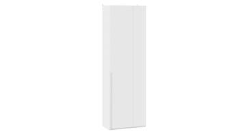 Шкаф угловой с 1 глухой дверью Порто (366) СМ-393.07.231 (Белый жемчуг/Белый софт) в Армавире