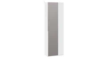 Шкаф угловой с 1 зеркальной дверью Порто (366) СМ-393.07.232 (Белый жемчуг/Белый жемчуг) в Сочи