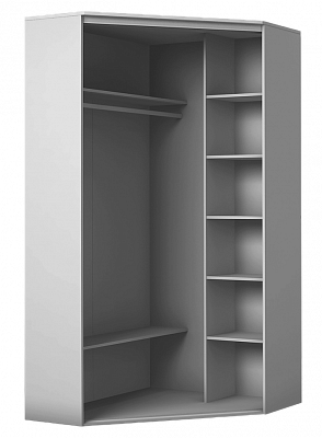Угловой шкаф 2200х1103х1103, ХИТ У-22-4-11, белая шагрень в Армавире - изображение 1