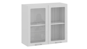 Навесной кухонный шкаф Весна 1В8С (Белый/Белый глянец) в Сочи - предосмотр