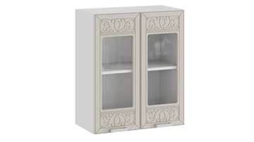 Навесной кухонный шкаф Долорес 1В6С (Белый/Крем) в Сочи