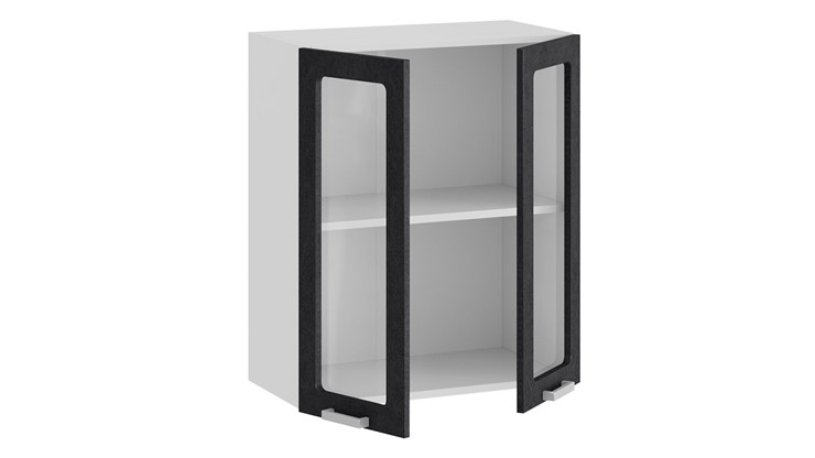 Кухонный шкаф Гранита 1В6С (Белый/Бетон графит) в Сочи - изображение 1