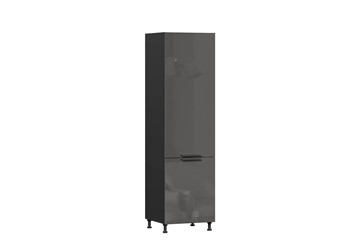 Кухонный шкаф под холодильник Герда 279.280.000.128 (Антрацит) в Сочи