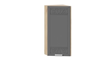 Кухонный торцевой шкаф Долорес 1В3Т (Дуб крафт золотой/Титан) в Краснодаре