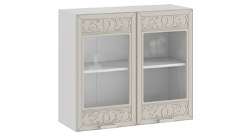 Кухонный шкаф Долорес 1В8С (Белый/Крем) в Сочи