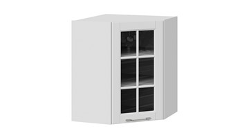 Кухонный угловой шкаф Скай ВУ45_72-(40)_1ДРс (Белоснежный софт) в Сочи